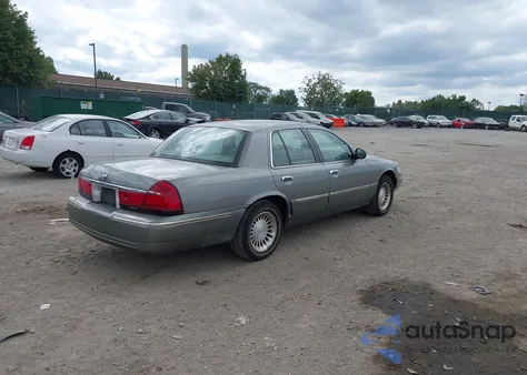 2000 Mercury Grand Marquis Ls from USA, damaged, VIN 2MEFM75W1YX724151